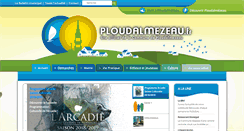 Desktop Screenshot of ploudalmezeau.fr