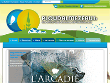 Tablet Screenshot of ploudalmezeau.fr